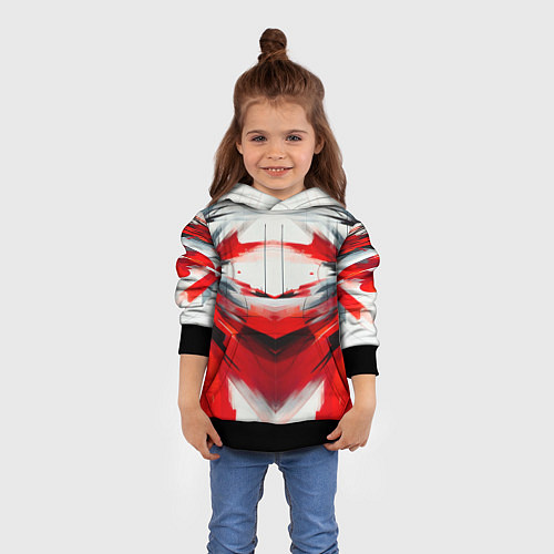 Детская толстовка Абстракция кчб / 3D-Черный – фото 4