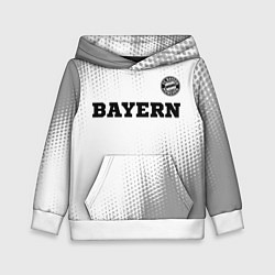 Детская толстовка Bayern sport на светлом фоне посередине