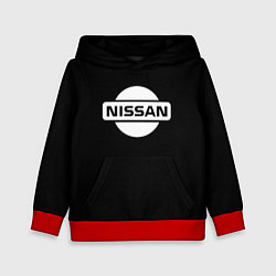 Детская толстовка Nissan logo white