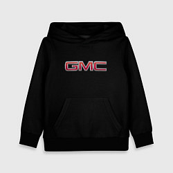 Толстовка-худи детская GMC logo, цвет: 3D-черный
