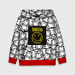 Детская толстовка Nirvana rock pattern