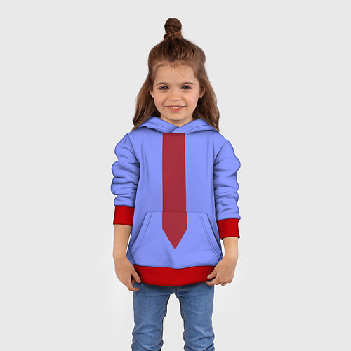 Детская толстовка Красная стрелка / 3D-Красный – фото 4
