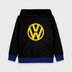 Детская толстовка Volkswagen logo yellow