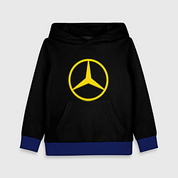 Детская толстовка Mercedes logo yello