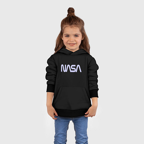 Детская толстовка НАСА америка звёзды / 3D-Черный – фото 4