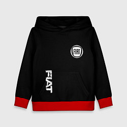 Детская толстовка FIAT logo white auto