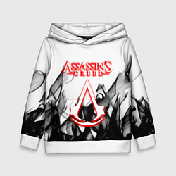 Детская толстовка Assassins Creed огненное лого гейм