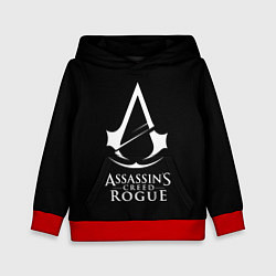 Толстовка-худи детская Assassins Creed rogue, цвет: 3D-красный