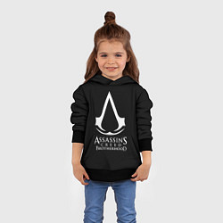 Толстовка-худи детская Assassins Creed brotherhood, цвет: 3D-черный — фото 2