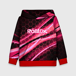 Детская толстовка Roblox броня розовый