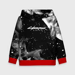 Детская толстовка Cyberpunk 2077 smoke