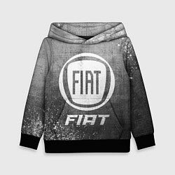 Детская толстовка Fiat - grey gradient