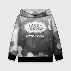 Детская толстовка Land Rover - grey gradient