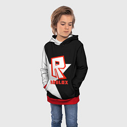 Толстовка-худи детская Roblox star, цвет: 3D-красный — фото 2