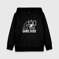 Детская толстовка Конец игры у унитаза
