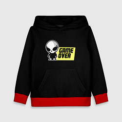 Детская толстовка Game over alien