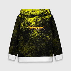 Детская толстовка Cyberpunk брызги красок