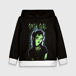 Детская толстовка Goth girl - Beetlejuice