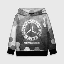 Детская толстовка Mercedes - grey gradient