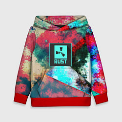Детская толстовка RUST geometry color