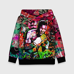 Детская толстовка Майк Тайсон граффити