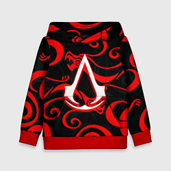 Толстовка-худи детская Assassins Creed Shadows, цвет: 3D-красный