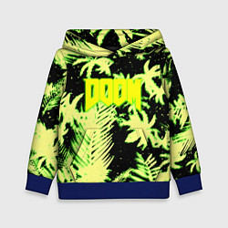 Детская толстовка Doom тропический стиль кислота