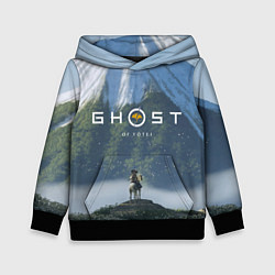 Толстовка-худи детская Ацу на коне Ghost of Yotei, цвет: 3D-черный