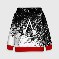 Детская толстовка Assassins Creed лого краски