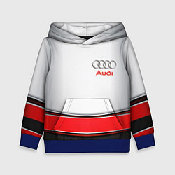 Толстовка-худи детская AUDI auto car, цвет: 3D-синий