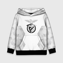 Детская толстовка Benfica white poly