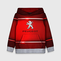 Детская толстовка Peugeot metal steel