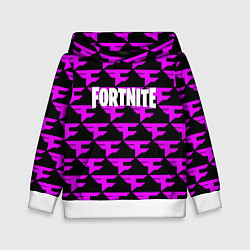 Толстовка-худи детская Fortnite faze clan, цвет: 3D-белый