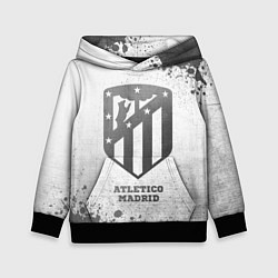 Детская толстовка Atletico Madrid - white gradient