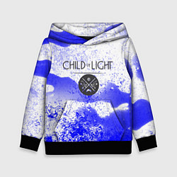 Детская толстовка Child of Light брызги красок