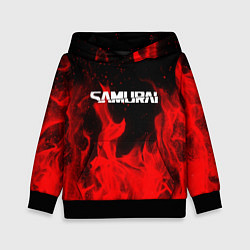 Детская толстовка Samurai fire red