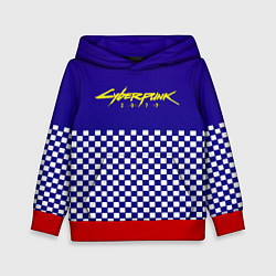 Детская толстовка Cyberpunk 2077 клетка