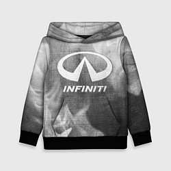 Детская толстовка Infiniti - grey gradient