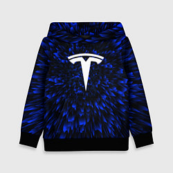 Детская толстовка Tesla blue energy