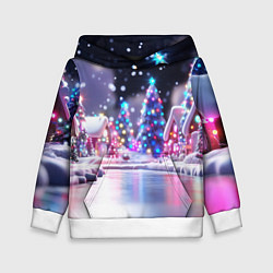 Детская толстовка Новогоднее настроение фонариков