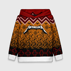 Детская толстовка Metallica christmas ugly sweater