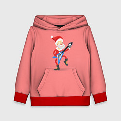 Детская толстовка Санта отжигает