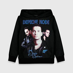 Толстовка-худи детская Dave Gahan of Depeche Mode, цвет: 3D-черный