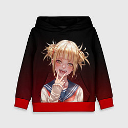 Толстовка-худи детская Himiko Toga league of villains, цвет: 3D-красный