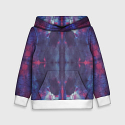 Толстовка-худи детская Космическая паутина, цвет: 3D-белый