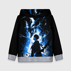 Детская толстовка Поднятие уровня в одиночку - восстань