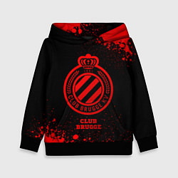 Детская толстовка Club Brugge - red gradient