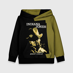 Толстовка-худи детская Indiana Jones and the Great Circle, цвет: 3D-черный