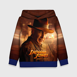 Толстовка-худи детская Indiana Jones and the Great Circle, цвет: 3D-синий