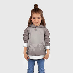 Толстовка-худи детская Лавры, цвет: 3D-белый — фото 2